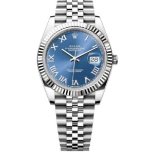 롤렉스 데이저스트 41mm 126334-0026  Full 904L Roman Numerals Blue Dial Jubilee[CLEAN]