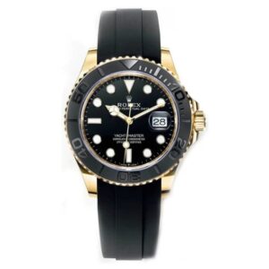 롤렉스 요트마스터 42mm 226658-0001 Yellow Gold Rubber Strap Black Dial[CLEAN]