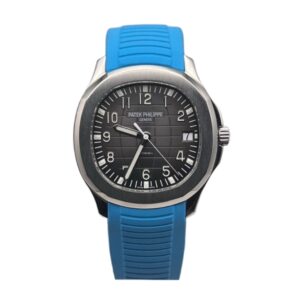 파텍필립 아쿠아넛 40mm 5167A Steel Blue Rubber Strap Arabic Numerals Black Dial[3K]