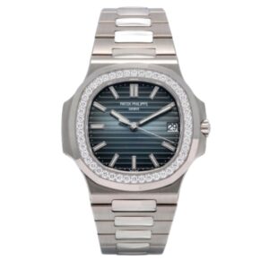 파텍필립 노틸러스 40mm 5711-1300A-001 Diamond Bezel Blue Dial[3K]