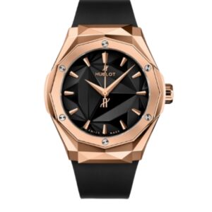 위블로 클래식퓨전 Orlinski 40mm 550.OS.1800.RX.ORL19 Rose Gold Black Rubber Strap Black Dial[HB]