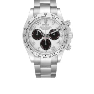 롤렉스 데이토나 40mm 116509 Full White Gold Arabic Number Black Eye White Dial[CLEAN]