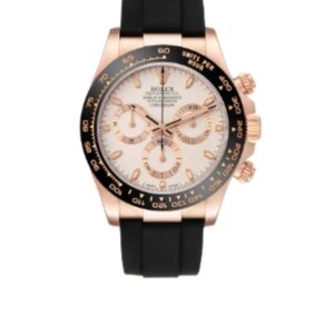 롤렉스 데이토나 40mm 116515LN Rose Gold Rubber Strap White Dial[CLEAN]