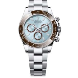 롤렉스 데이토나 40mm 126506-0002 Full Platinum Ice Blue Diamond Baguette Dial[CLEAN]