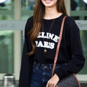 [리사]celine 폴코백 미디엄(탠/트리옹프 캔버스)