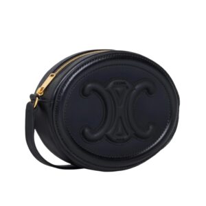 [프리미엄/해외배송]셀린느 퀴르 트리옹프 크로스바디 오벌 펄스 라지(블랙)