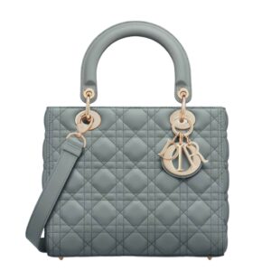 [탑티어/해외배송]디올 레이디 디올 미디엄 백(오팔린 그레이/까나쥬/램스킨)