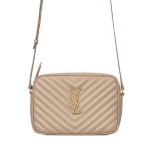 [프리미엄/해외배송]생로랑 루 카메라백(다크 베이지)