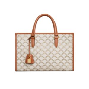 [프리미엄/해외배송]셀린느 호리존탈 카바스 미니(화이트/트리옹프 캔버스)