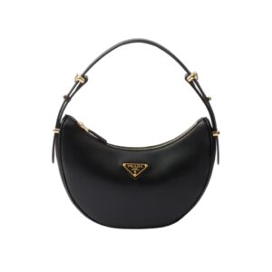 [프리미엄/해외배송]프라다 아르케 스몰 레더 숄더백(블랙)