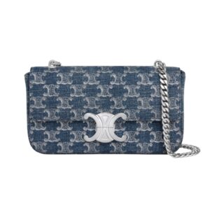 [프리미엄/해외배송]셀린느 클로드 체인 숄더백(데님)