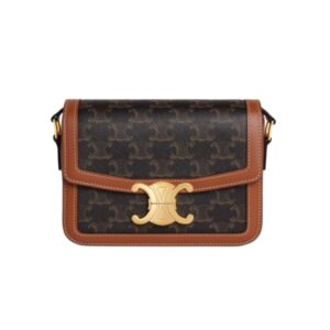 [프리미엄/해외배송]셀린느 트리옹프 백 틴(탠/트리옹프 캔버스)