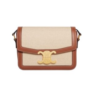 [프리미엄/해외배송]셀린느 내추럴 틴 트리옹프백(내추럴/탠)