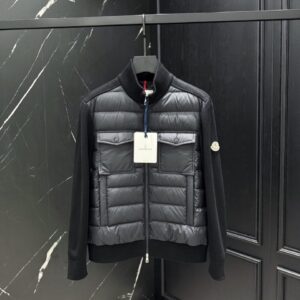 [국내배송]몽클레어 덕다운 투포켓 니트 패딩