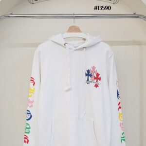 [국내배송]크롬하츠 남성 멀티 컬러 세메터리 크로스 풀오버 후디