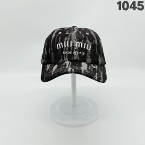 [국내배송]미우미우 데님 볼캡 모자