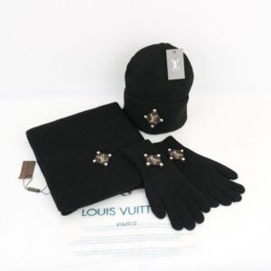 [국내배송]루이비통 머플러 비니 장갑 3종세트 수입최고급