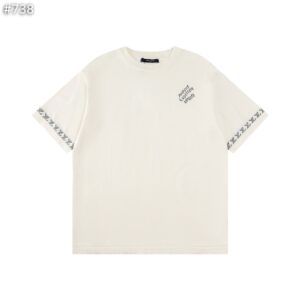 [국내배송]루이비통 시그니처 코튼 슬리브드 크루넥