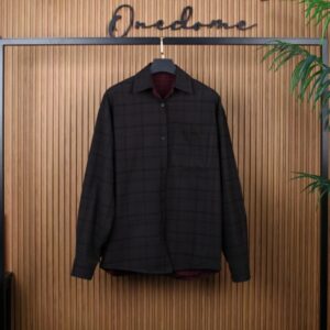 [국내배송]발렌시아가 양면 프란넬 셔츠자켓