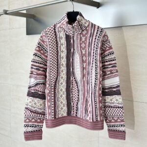 [국내배송]루이비통 하프 집 풀오버 스웨터 (최상위버전)