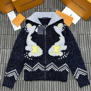 [국내배송]루이비통 니트 집업 스웨터 (25fw)