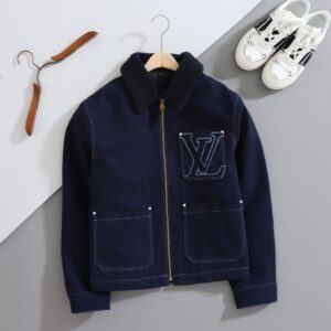 [국내배송]루이비통 [ L.V ] 수입 윈터리 워크웨어 데님 재킷