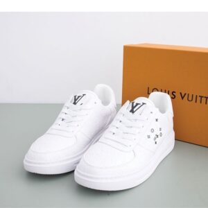 [국내배송]루이비통 [Louis Vuitton] LV로고 화이트 스니커즈