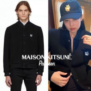 [국내배송]메종키츠네 그레이폭스 (제니) 울 블루종