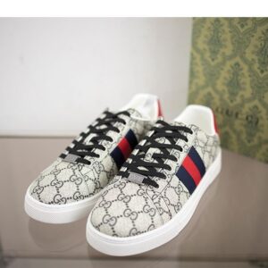 [국내배송]구찌 [GUCCI] 수입고급 구찌 에이스 웹(Web) 스니커즈