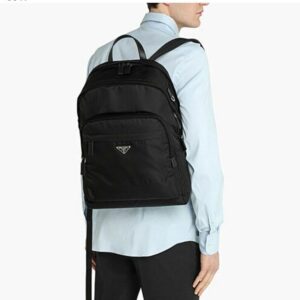 [국내배송]프라다 수입프리미엄급 프라다 리나일론 사피아노 레더 백팩