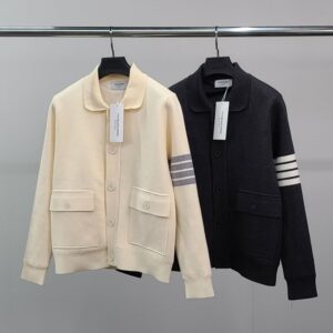 [국내배송]톰브라운 4바 포켓 니트 자켓