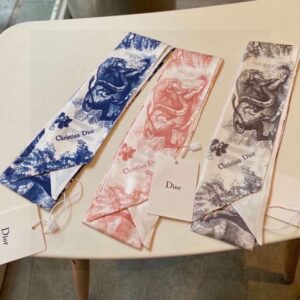 [국내배송]디올 미차 실크 방도스카프