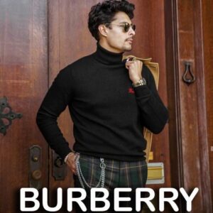 [국내배송]버버리 런던 자수로고 커플 터틀넥