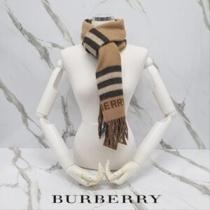 [국내배송]버버리 컨트라스트 체크 캐시미어 머플러