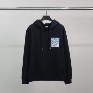 [국내배송]로에베 스퀘어로고 코튼 후드티