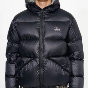 [국내배송]스투시 마이크로 립스탑 팬텀 패딩(블랙)