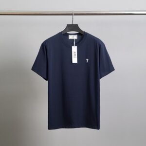 [국내배송]아미 화이트하트자수 코튼 반팔티