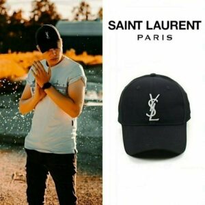 [국내배송]생로랑 수입 YSL 자수로고 볼캡