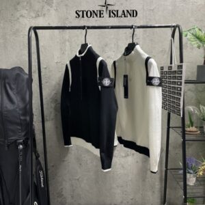 [국내배송]스톤아일랜드 우먼 라인 집업 니트