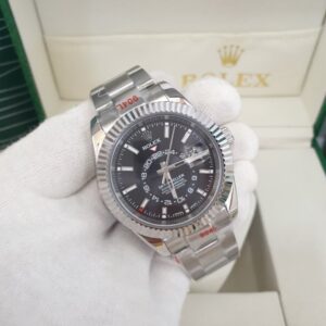 [국내배송]로렉스 스카이드웰러 검판 실버