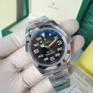 [국내배송]로렉스 에어킹 검판 실버